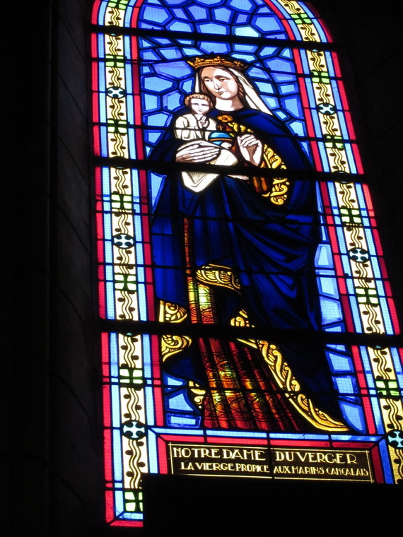 vitrail Cancale Notre Dame du Verger