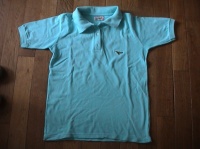polo maille piquée turquoise  12 ans   3. euros