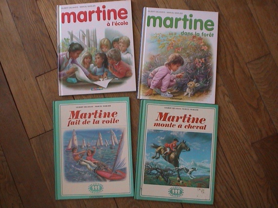 livres MARTINE  3 EUROS/PCE OU 5 EUROS LES 2