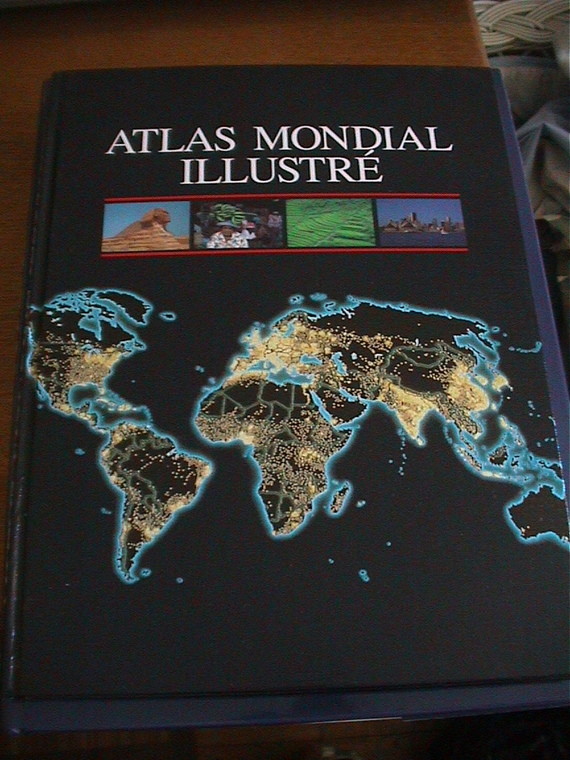 Grand atlas mondial illustré  neuf      6 euros