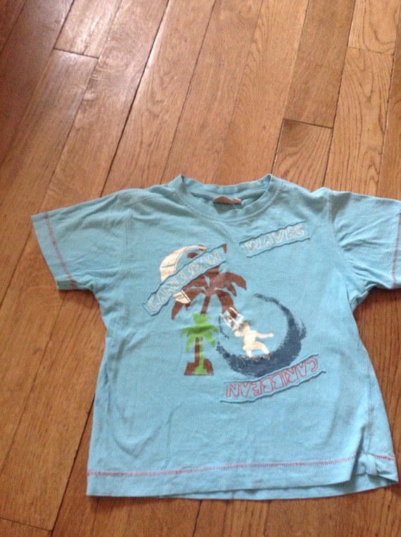 TEE SHIRT 3/4 ANS   2 EUROS