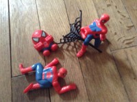 Lot petits Spiderman. 2,50 euros