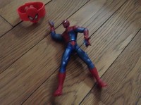 Spiderman + bracelet.  8 euros
