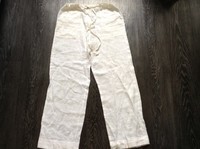 Pantalon 100% lin SUD EXPRESS taille 38.  8 euros