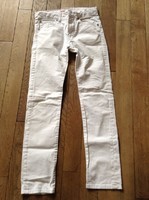 Pantalon toile blanche Lévis 12 ans. 5 euros