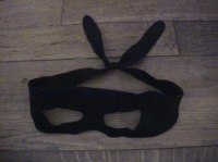 masque de zorro en feutrine 1 euro