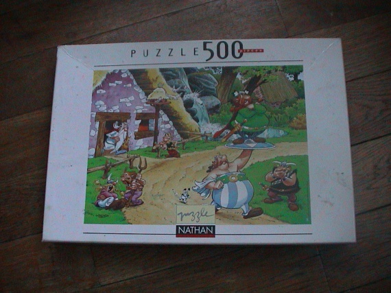 puzzle asterix  500 PCS  6 EUROS