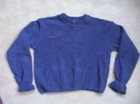 PULL 100% COTON MAILLE CHENILLE 12/14 ANS 2 EUROS
