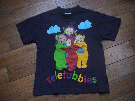 TEE SHIRT TELETUBBIES  5 ANS