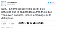 Tweet_Dieu_Homosexualité