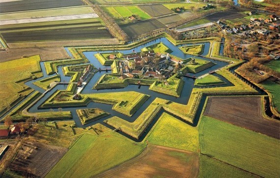 Village-fort-bourtange-Pays-Bas-