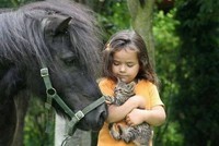 animaux et enfant