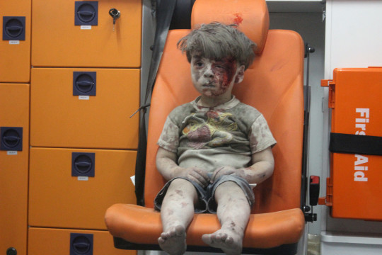 un enfant syrien