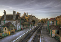 England Corfe_Castle_Station