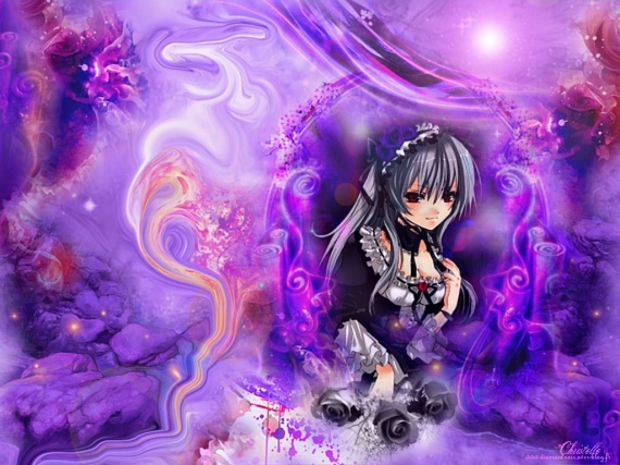 Gothic Style Fond D Ecran Gothique Lolita Manga Gothique Gothic Wallpaper Manga Goth Crystai Photos Club Doctissimo