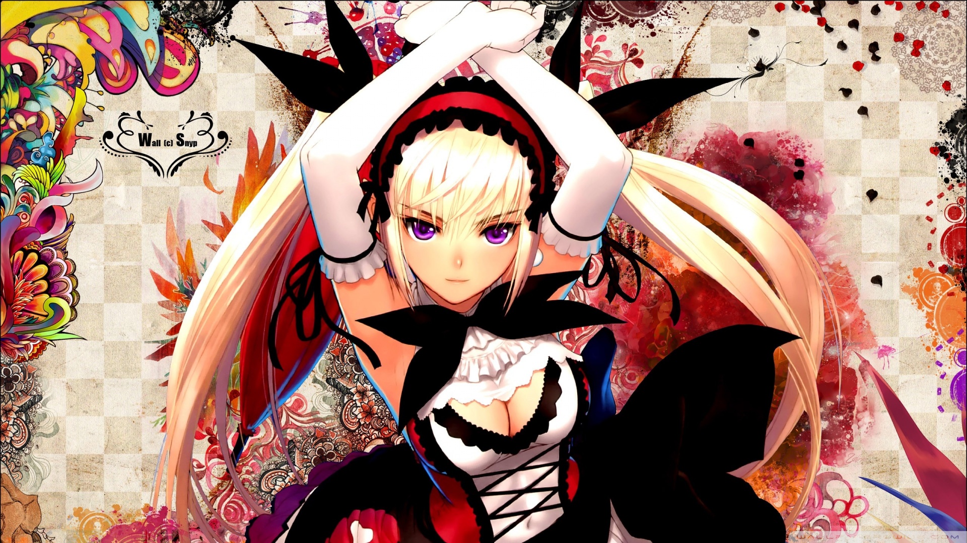 Fond D écran Manga Stylé gothic-style- fond d'ecran gothique lolita - manga gothique - gothic