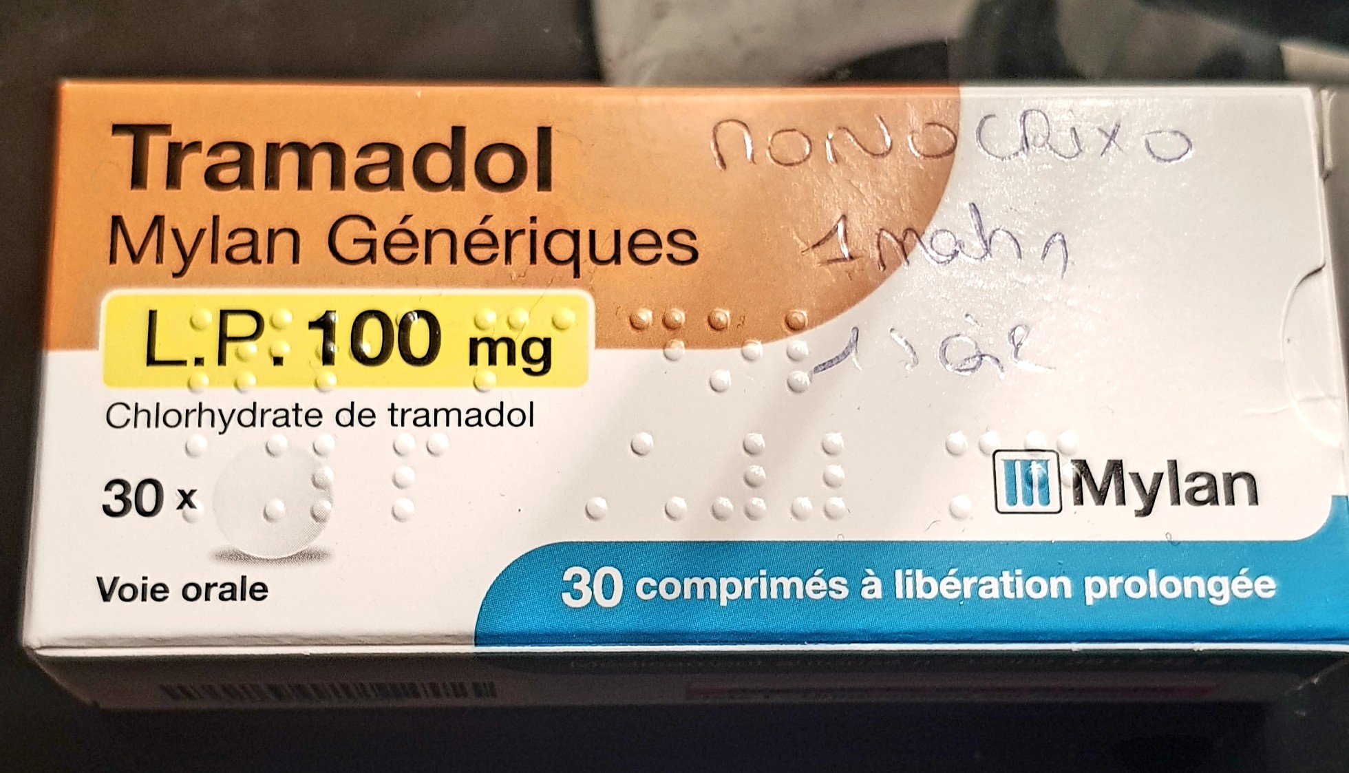 Tramadol paracétamol mylan generique