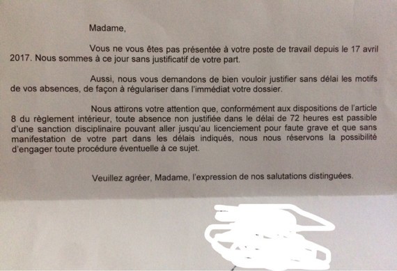 Abandon De Poste Faire Un Courrier Ou Non Travail