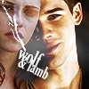 A wolf & lamb