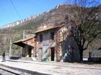gare abandonnée 