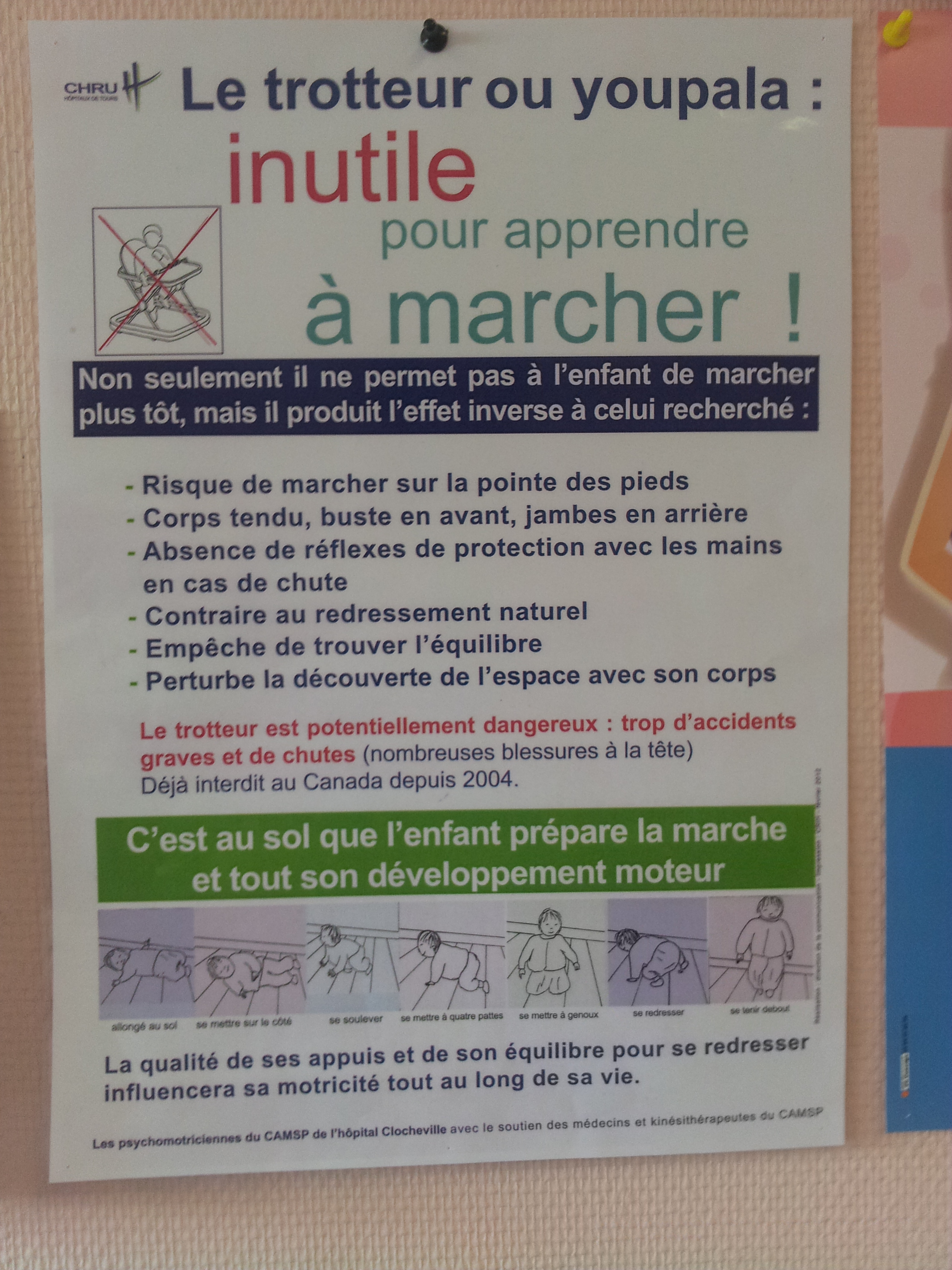 Trotteur interdit store
