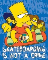 Mini-Posters-The-Simpsons---Bart-skateboard-71131