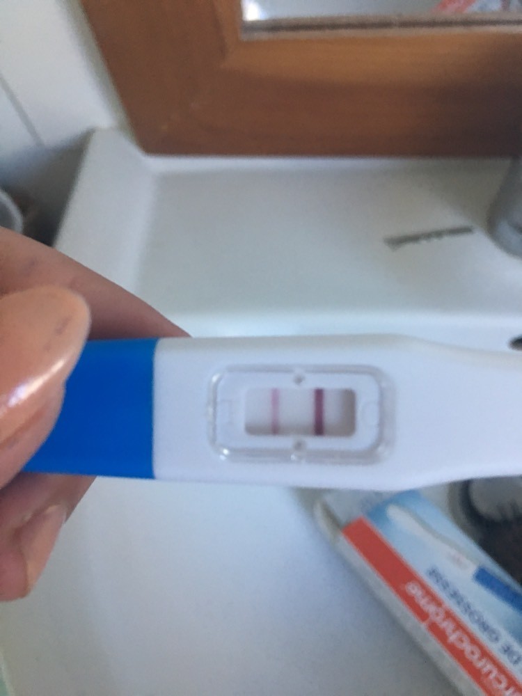 Test négatif ... puis positif !! - Tests et symptômes de grossesse ...