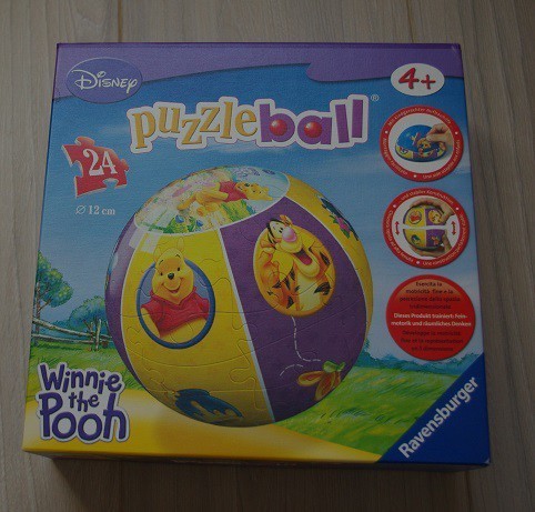 puzzle ball winnie l'ourson, 5 euros