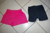 shorts de dos