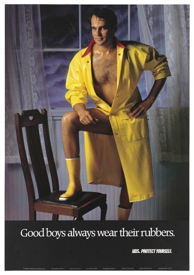 Publicité pour ls préservatifs contre le Sida (Grande Bretagne)