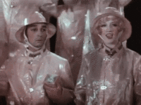 Buster Keaton in "La Pluie qui  chante"