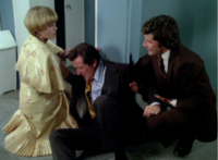 Joanna Lumley  in "The new  Avengers" (Chapeau melon et bottes de cuir saison 1 - 1976 - épisode 4)