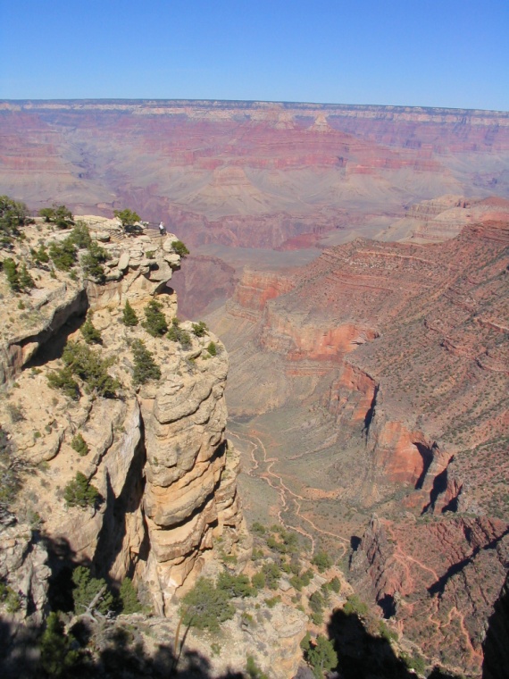 Le Grand Canyon, AZ (18 mars 2004)