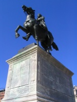 La statue de La Fayette  (Feb 7, 2006)