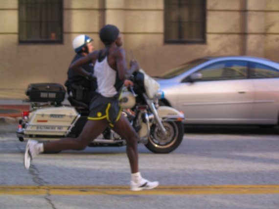Marathon Winner, Baltimore, MD (Oct 13, 2007)