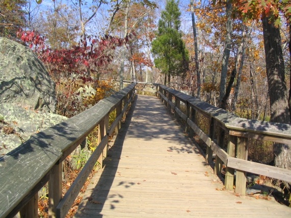 Chemin menant aux cascades, Great Falls of Potomac, MD