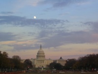 Pleine lune au Capitol