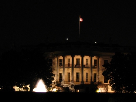 La Maison Blanche (vue de dos)