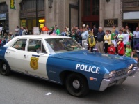 Ancienne voiture de police