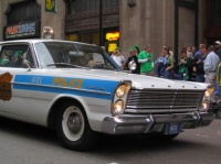 Ancienne voiture de Police