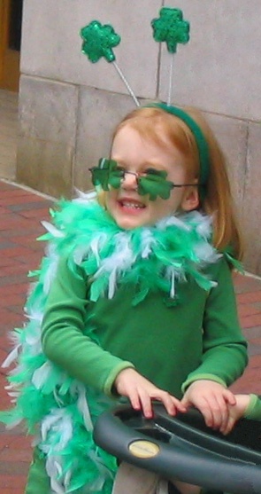 Petite Reine de la St Patrick Parade