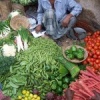 Le marche aux fruits et legumes, India