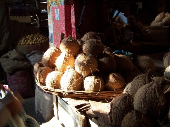 Noix de coco, India