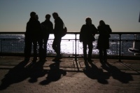 People au Battery Park