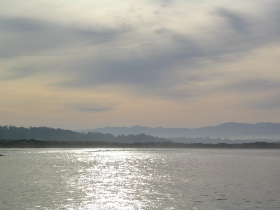 La place de Morro Bay au matin (22 Dec 2003)