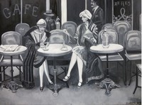 café parisien années 20