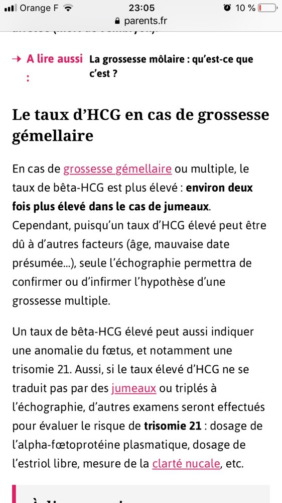 Taux Hcg Elevee Page 2 Grossesse Forum Grossesse Amp Bebe Doctissimo