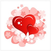 valentine-le-cœur-de-jour-en-forme-de-carte-de-vecteur_34-50381