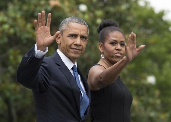 Au revoir Barack et Michèle OBAMA.