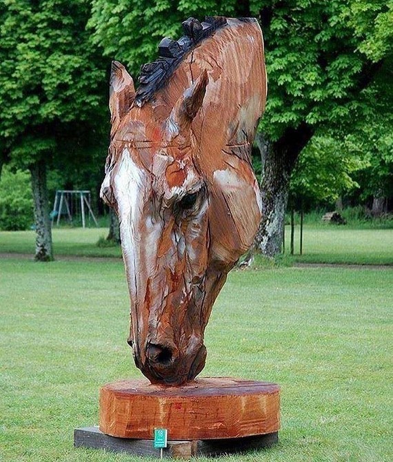 Très belle sculpture en bois